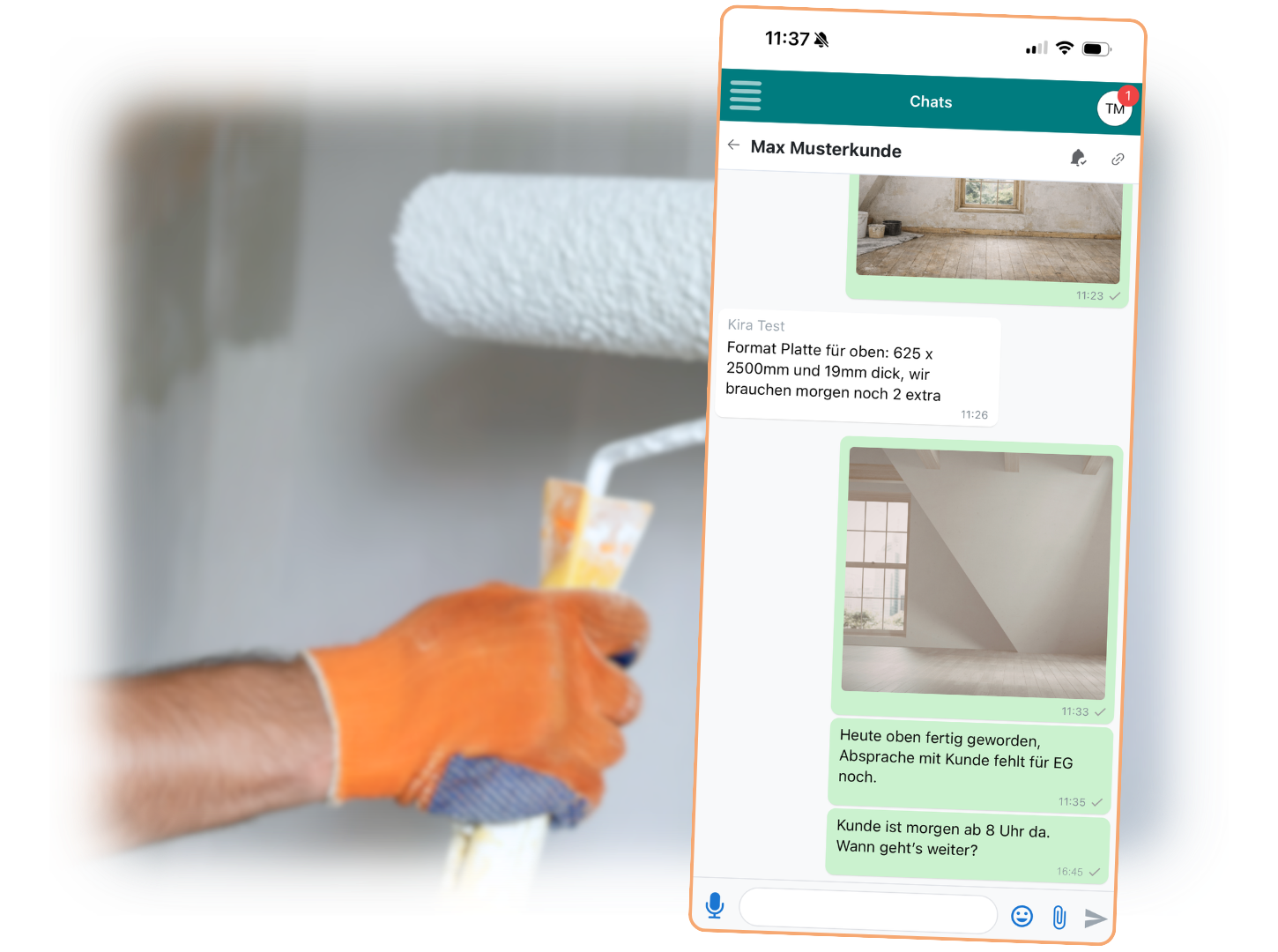 Artesa Handwerkersoftware für Maler und Lackierer