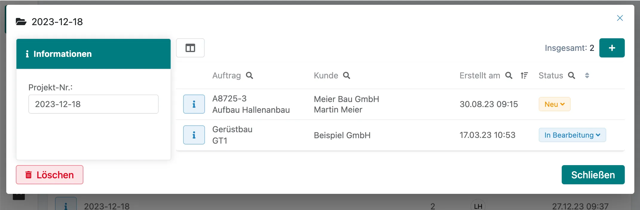 Projektakte